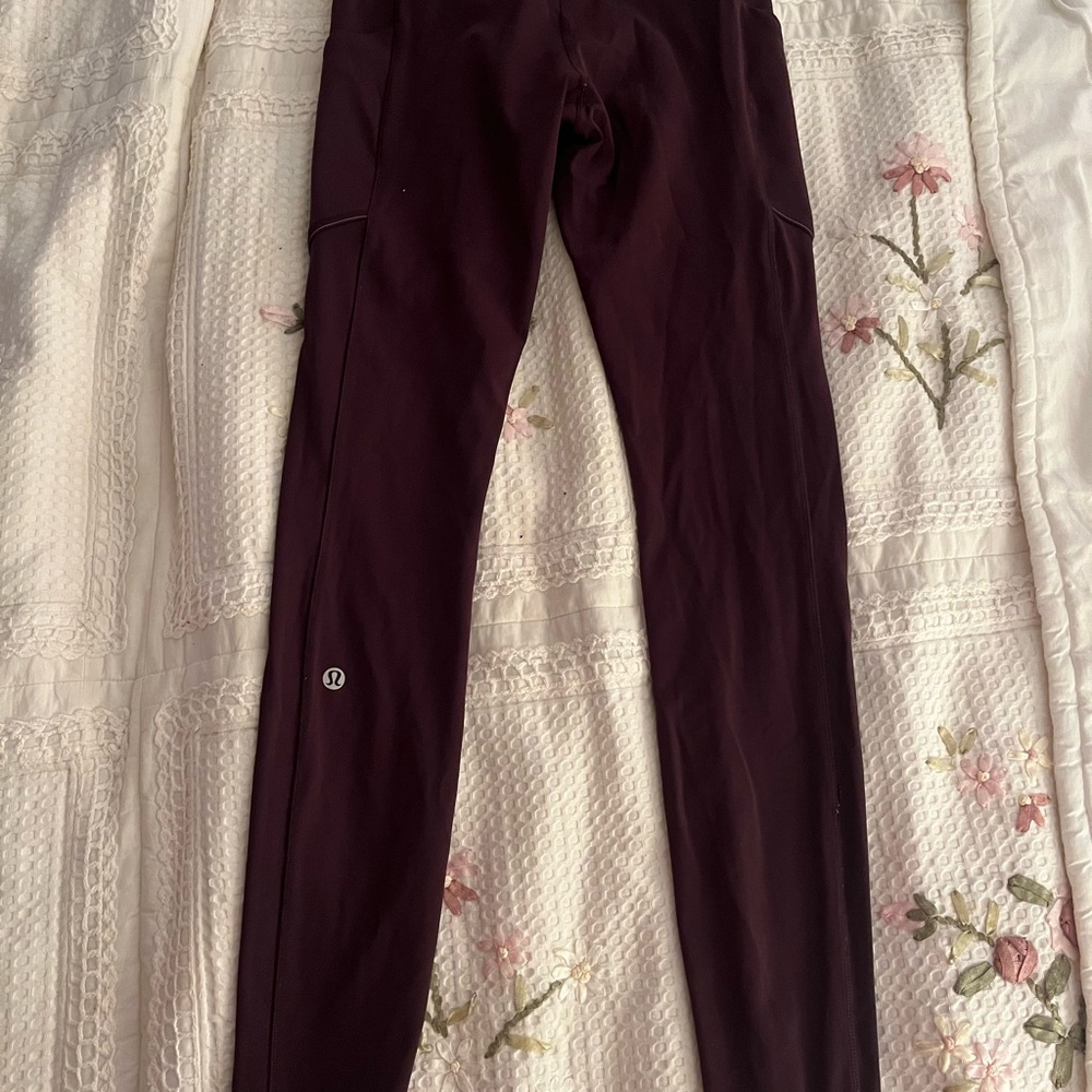 Lululemon Dark Purple Leggings